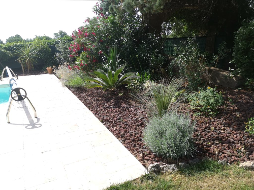 Aménagement de jardin paysager dans le Var par Addventis