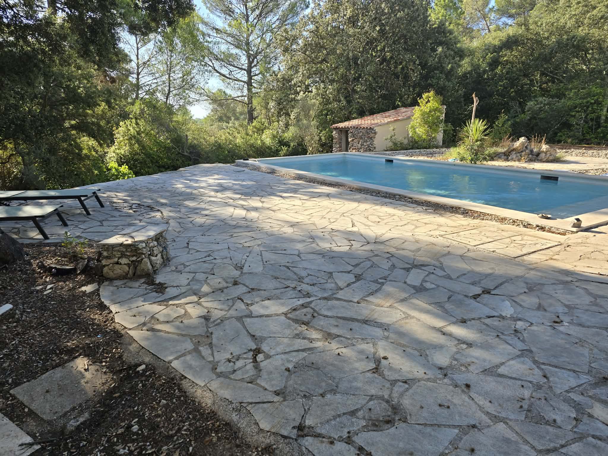 Aménagement de jardin paysager dans le Var par Addventis